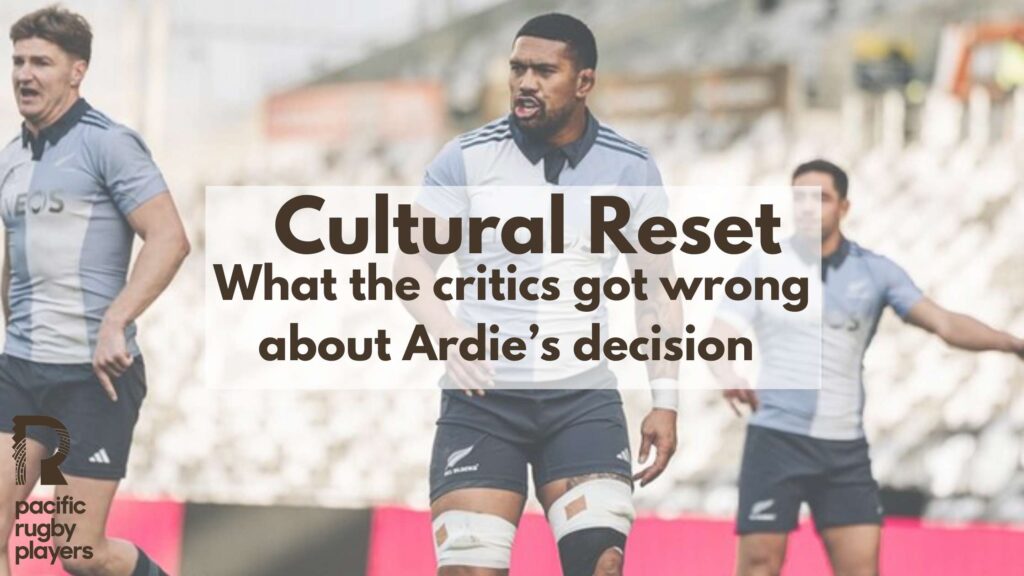 PRP Cultural Reset Ardie Savea